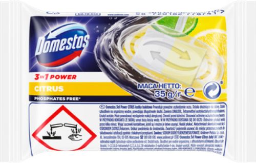 Domestos WC blok 3v1 npl Citrus 35g